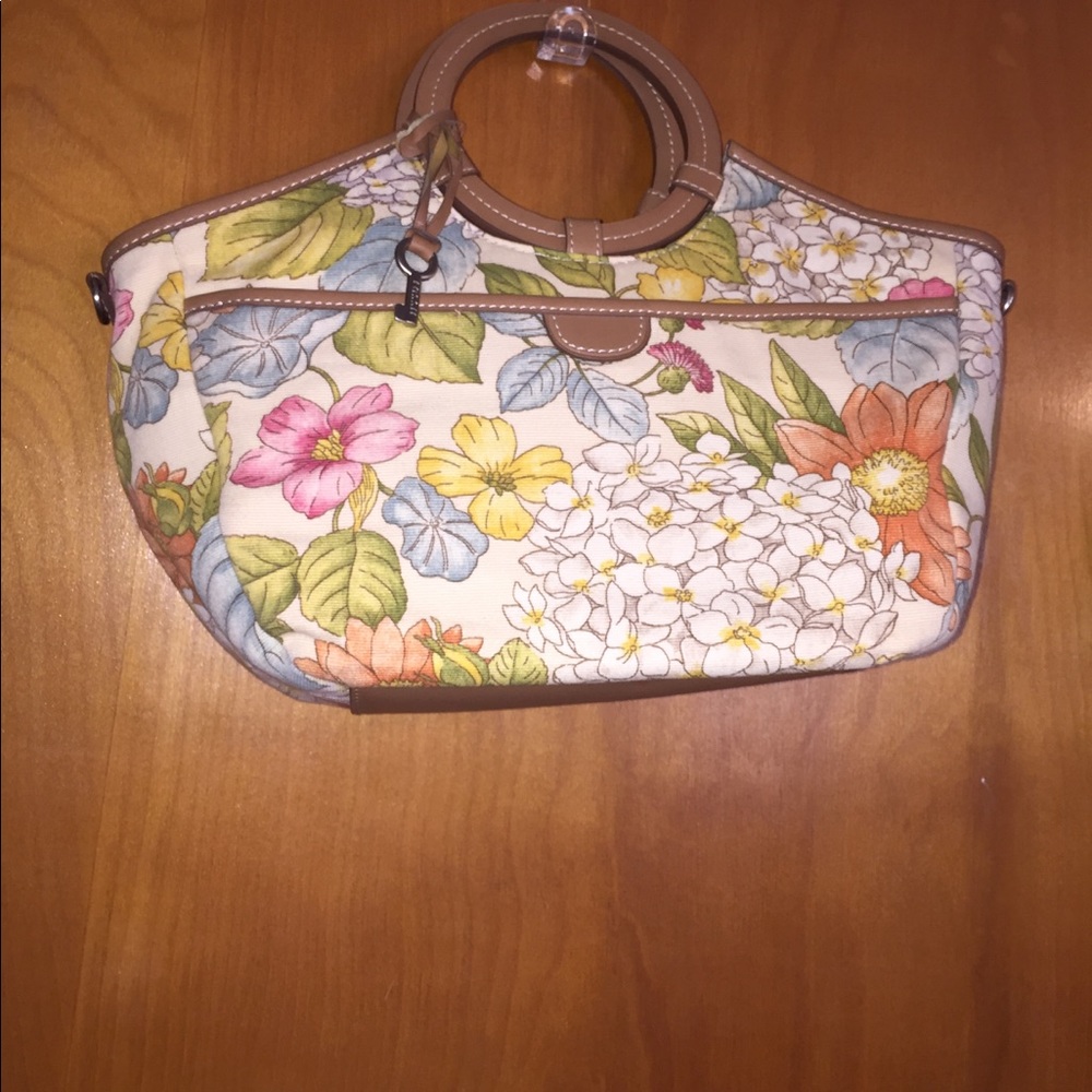 Floral Fossil Purse